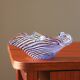 Empty pocket - blue/white - murano glass