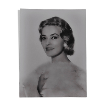 Original photo of "Jeanne Moreau" from 1959.