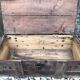 Wooden and metal military case, circa 1960