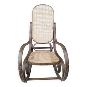 Rocking-chair en bois