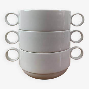 Lot de 3 tasses Rosenthal