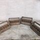 Lot of 4 vintage old wooden bottle racks