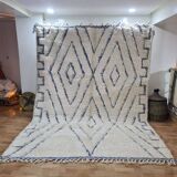 Handmade wool Berber rug 301X208 cm