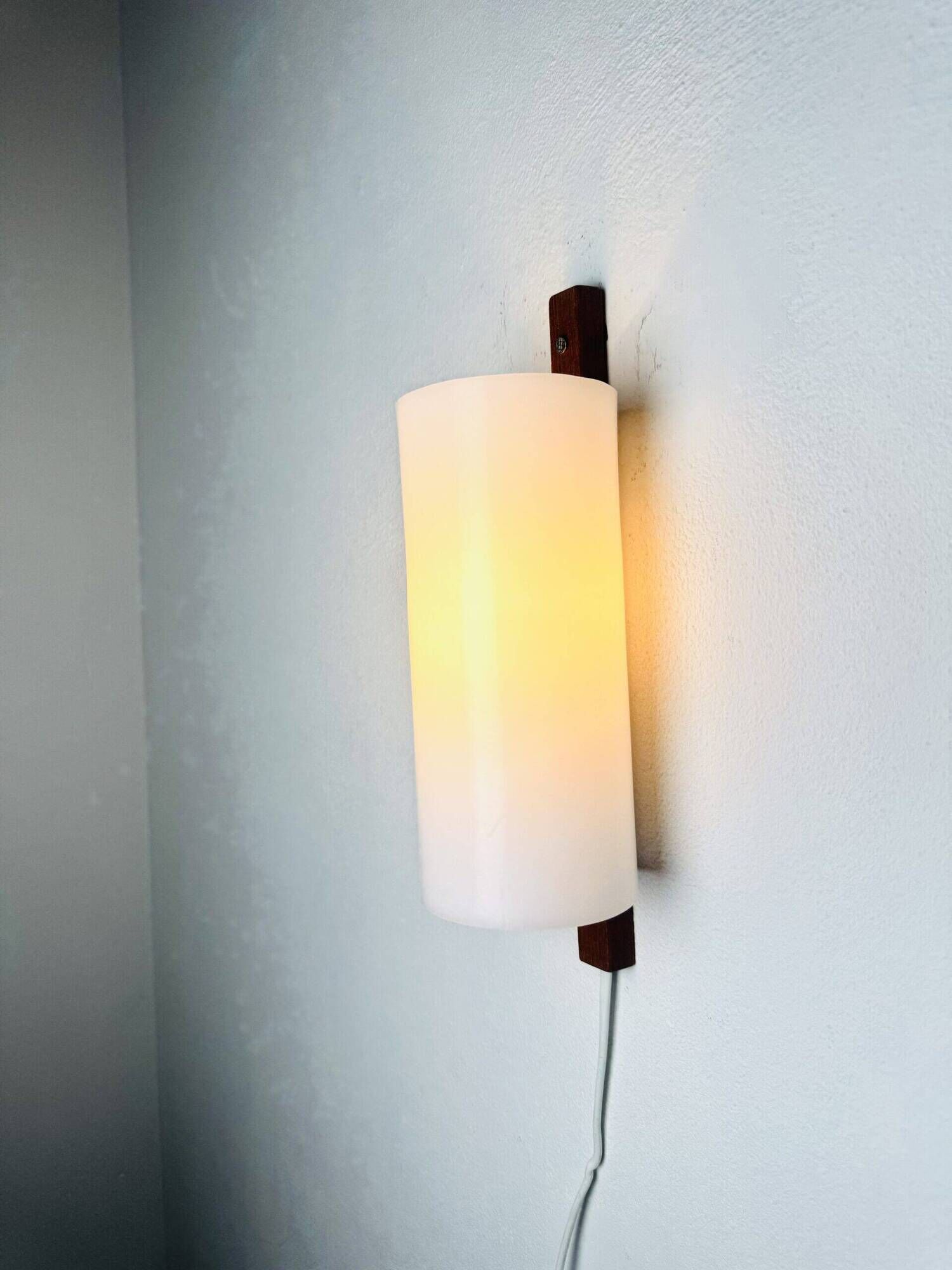 Cylindrical Wall Lamp By Hans-Agne Jakobsson For Markaryd, Sweden 1960S