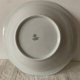 White dish with gilding