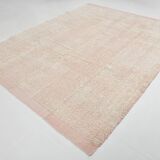 9x11 Pale Pink Large Kilim Rug, 265x329Cm
