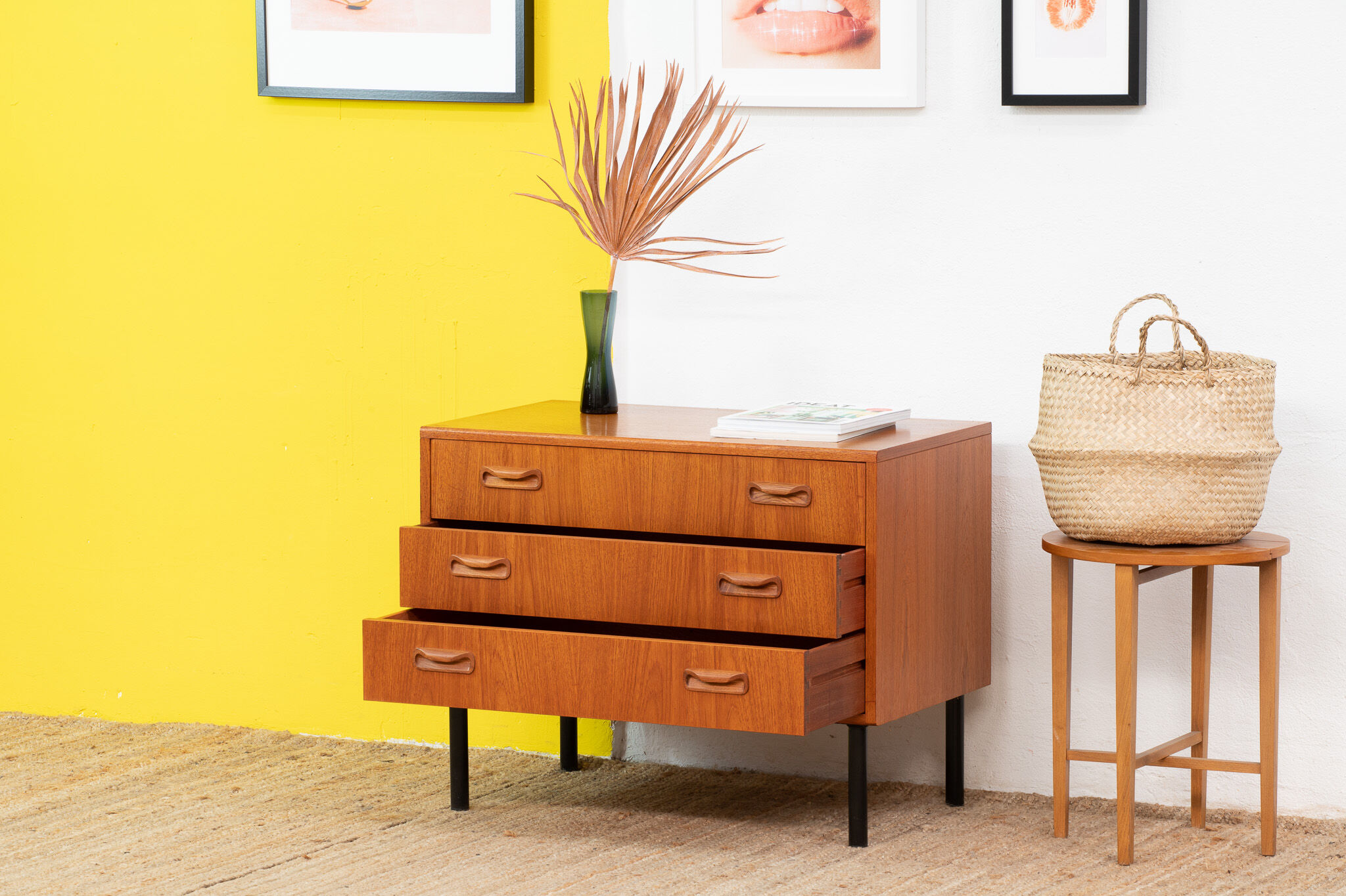 Vintage scandinavian chest of drawers