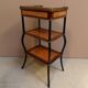 Table d'appoint antique Napoléon 3 avec marqueterie
