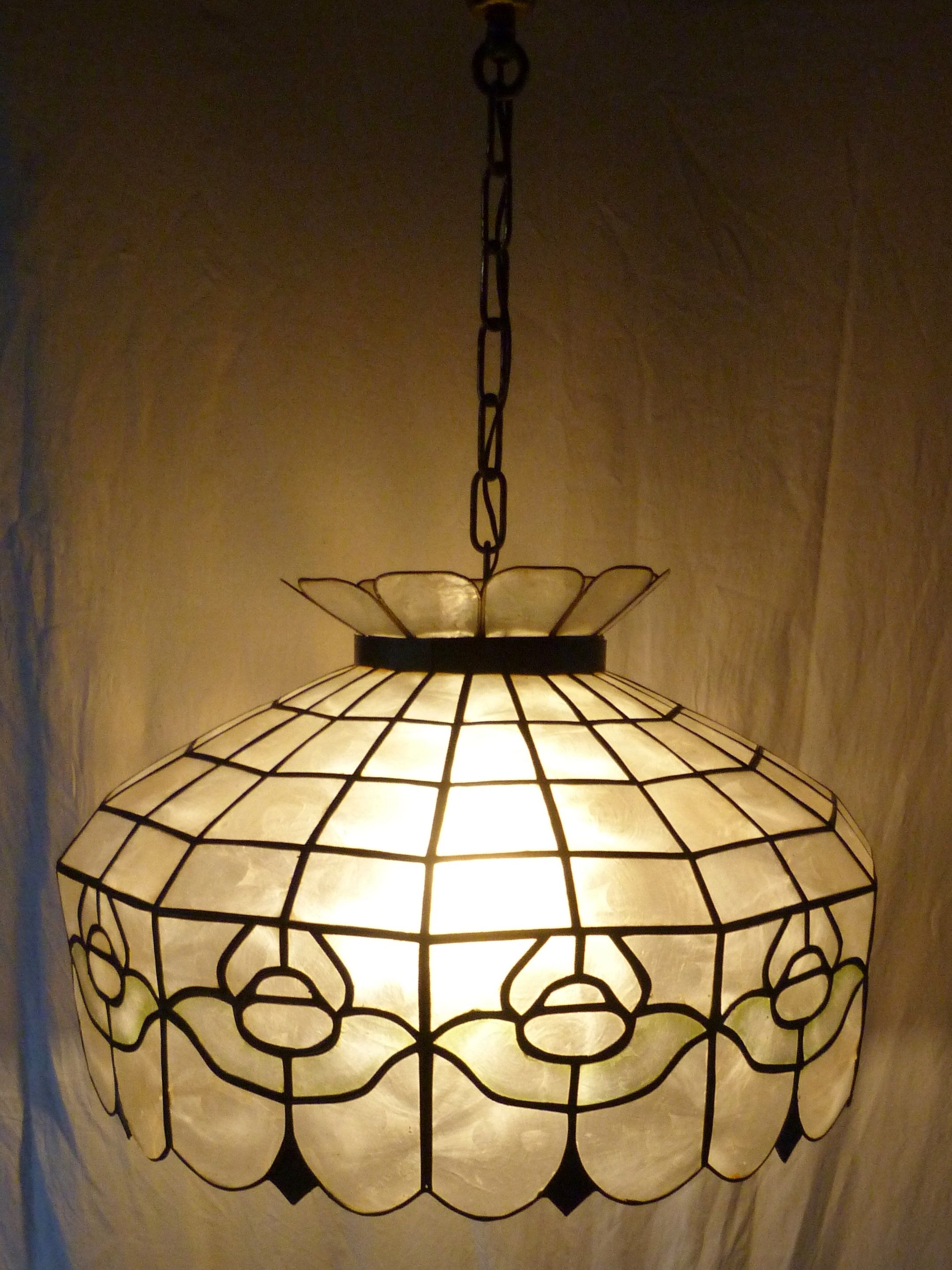 Nacre chandelier