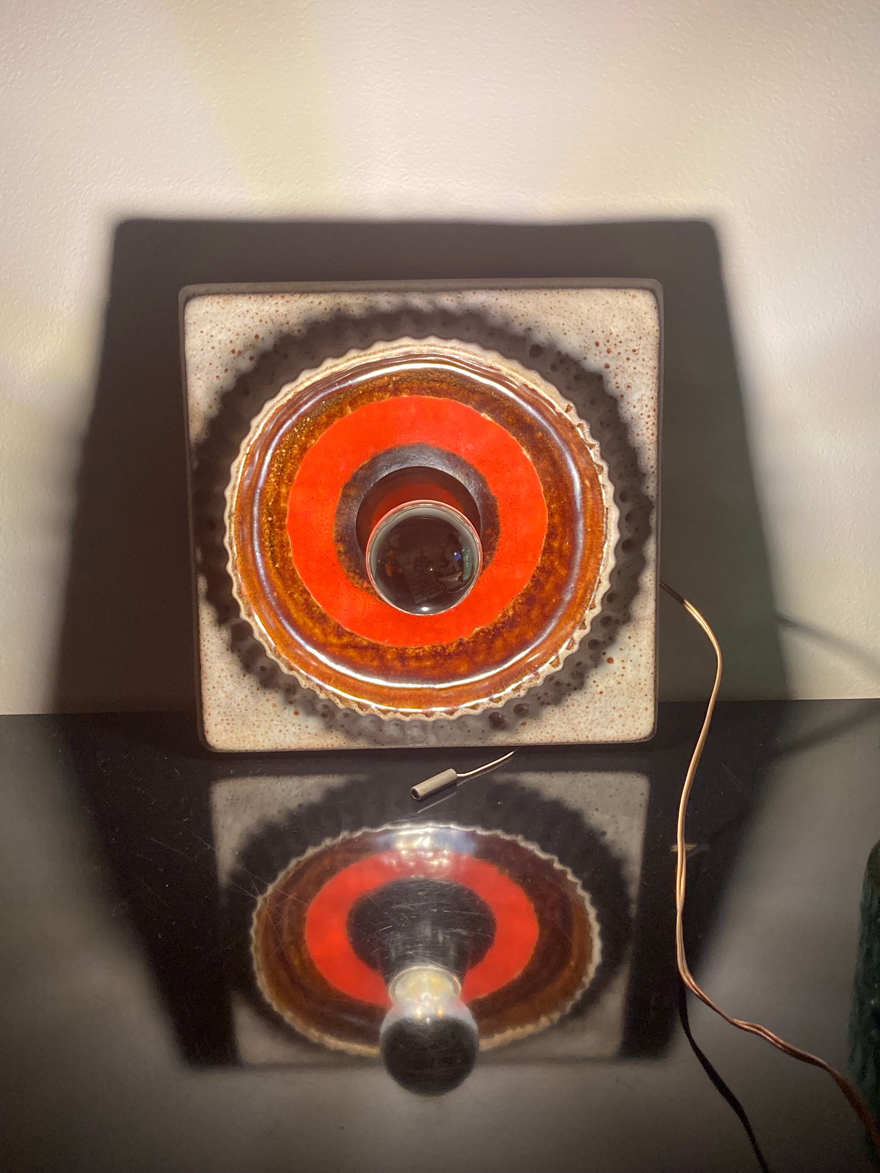 Vintage Fat Lava wall lamps