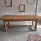 Table de ferme ancienne en bois massif