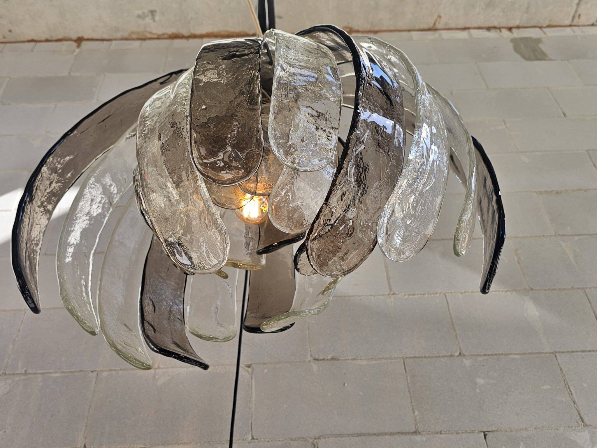 Lampe suspendue Artichoke LS 181 de Carlo Nason