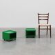 Green storage unit Kartell Model 4970 by Anna Castelli Ferrieri, Italy 1970s.