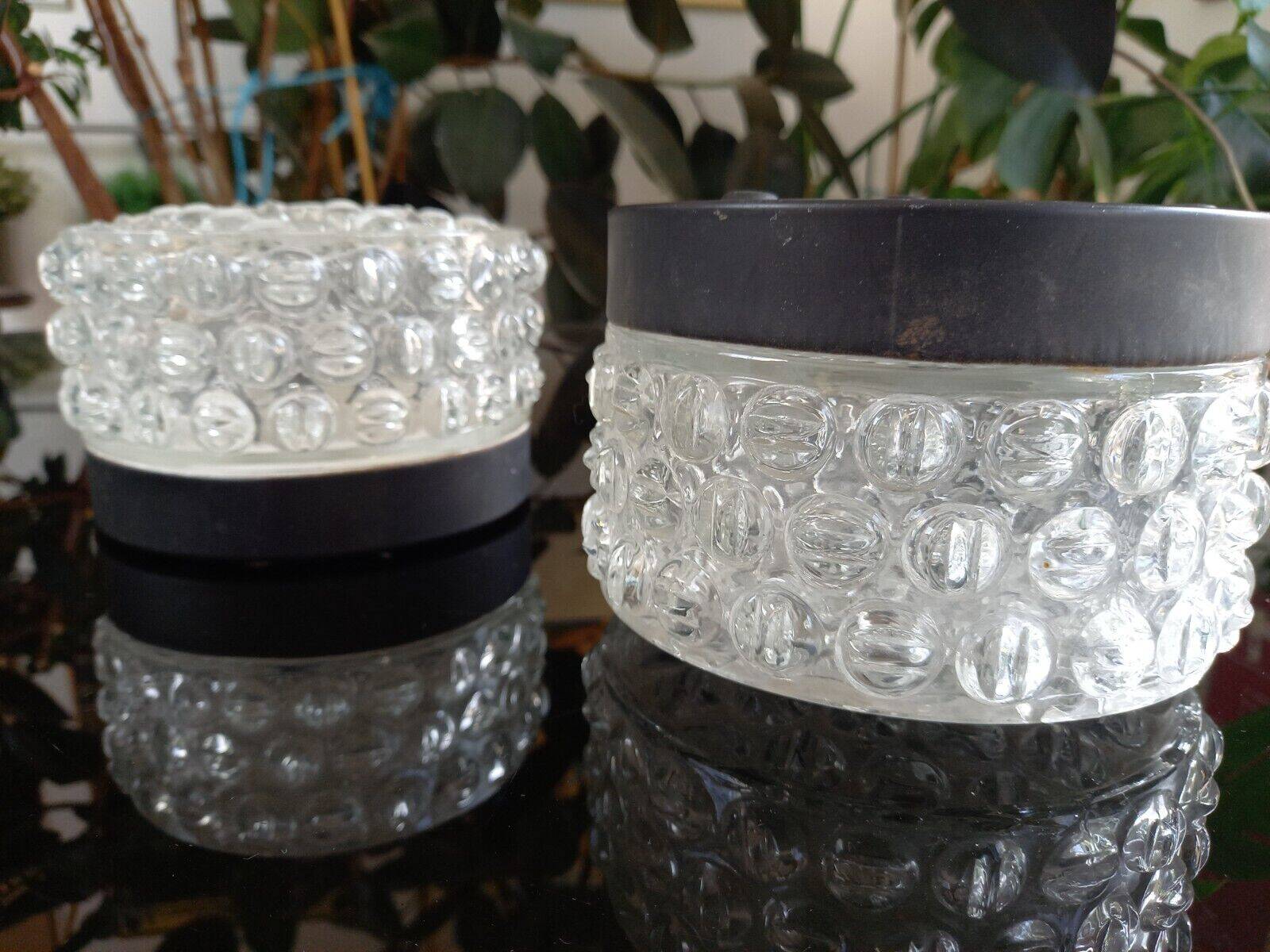 Pair of 50s wall lamps, Mid Century