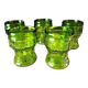 5 Vintage Goblet Glasses Made in Italy