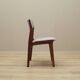 Ensemble de six chaises en teck, design danois, années 1970, fabrication : Nova