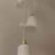 Murano calla lily cascade chandelier