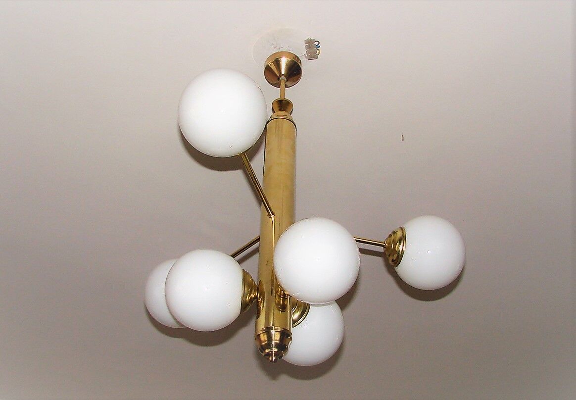 Modernistic chandelier, 1960s