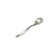Sugar spoon, modernism, silver-plated brass, HEFRA, Poland, 1960s.