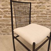 Pair of sculptural chairs, Brazilian design, Joaquim Tenreiro, 1950
