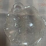 Set of old pressed moulded glass bowls