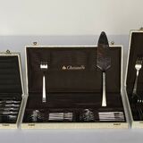 Menagere 152 pieces christofle france oc modele concorde acier boite
