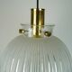 limburg mid century PENDANT LIGHT model P 239 a 4168 glass and brass 1960s