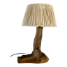 Vintage lamp in wood 70s