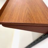 Teak Vintage Magazine Shelf By Kai Kristiansen For FM Modular Wall System.