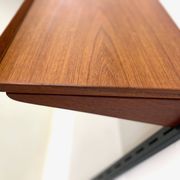 Teak Vintage Magazine Shelf By Kai Kristiansen For FM Modular Wall System.