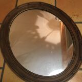 Wooden mirror