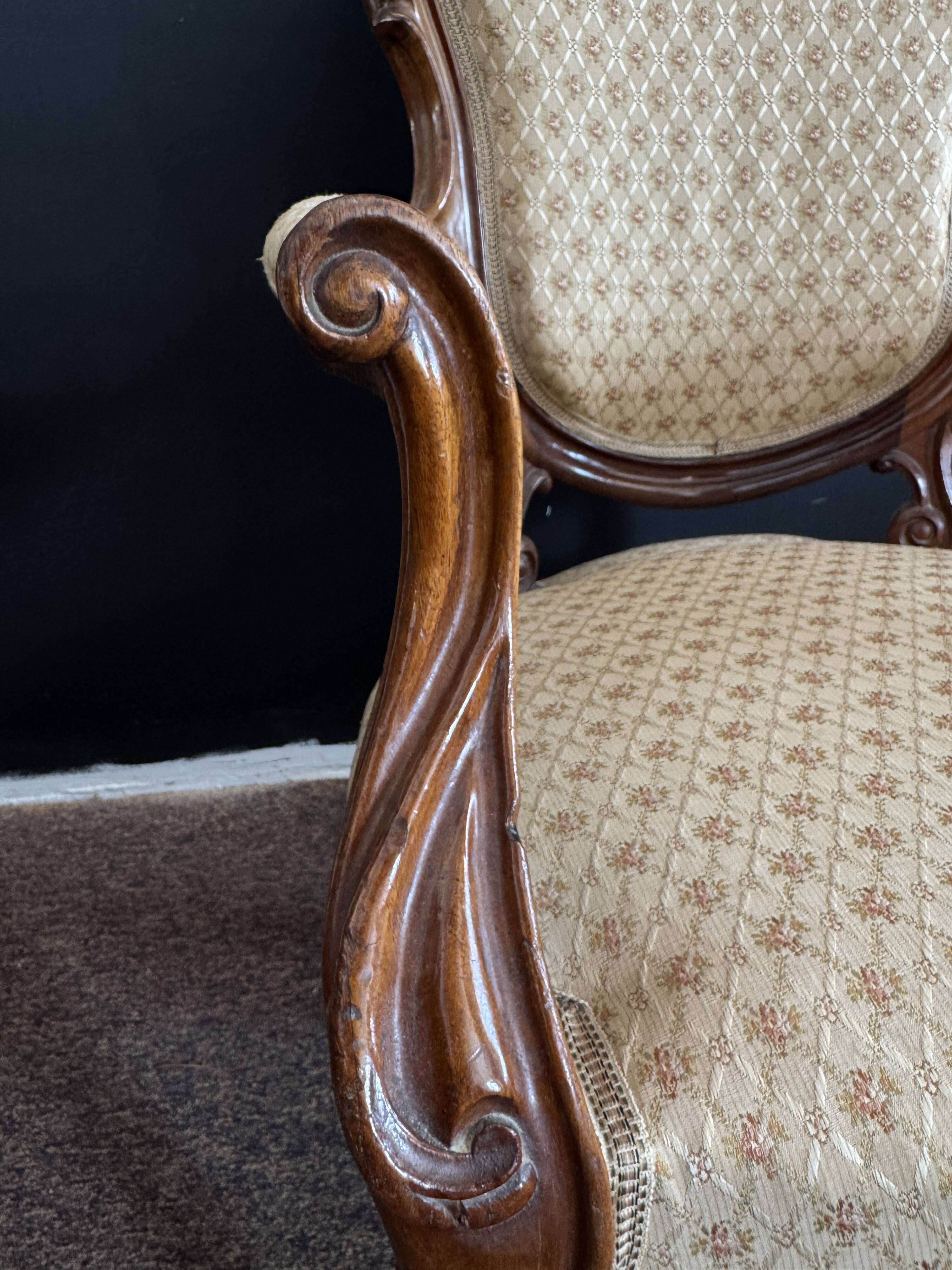 Fauteuil cabriolet – Fin XVIIIe / Début XIXe ?