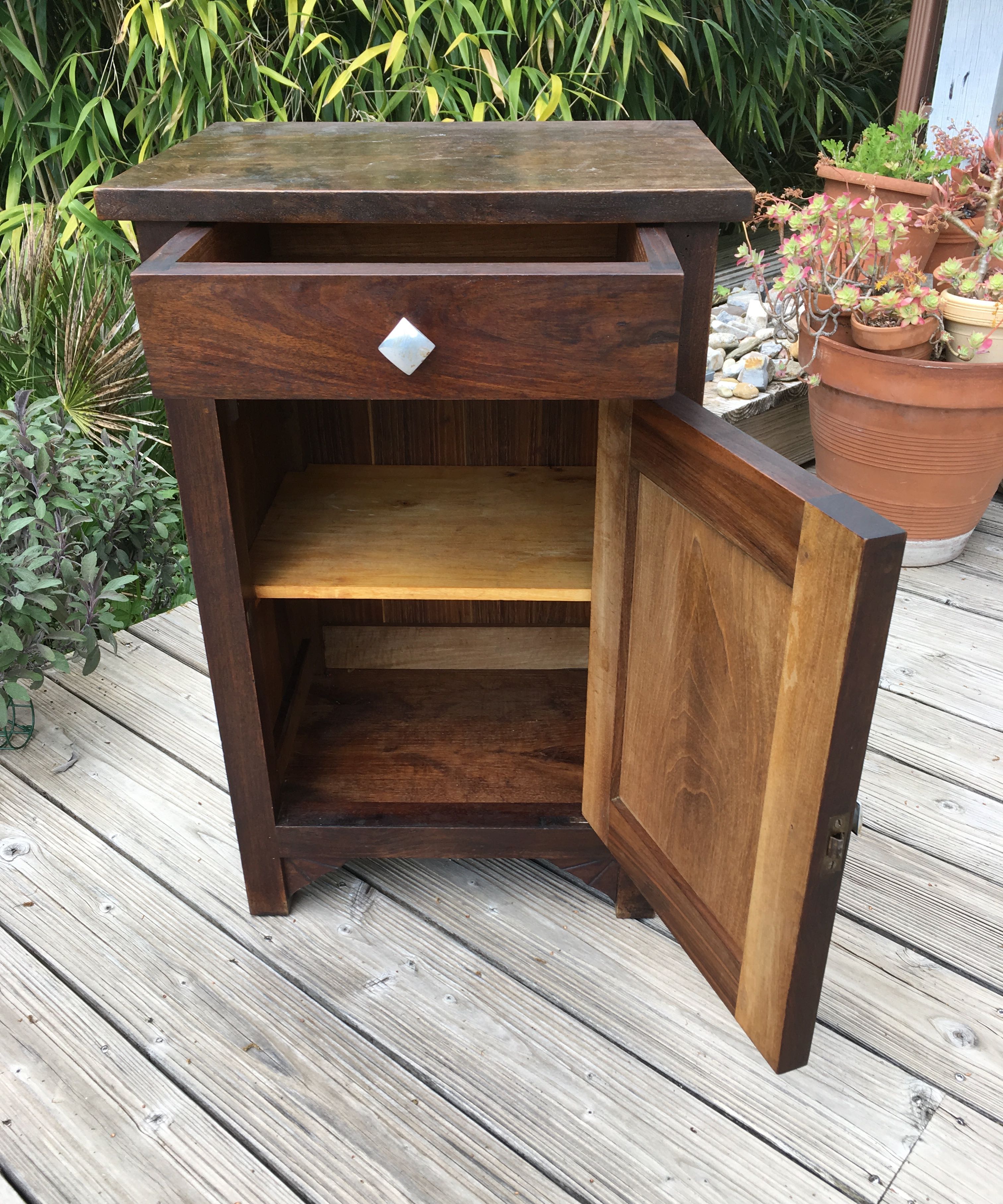 Table de chevet années 50