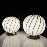 Lampe Adolf Loos, verre de Murano