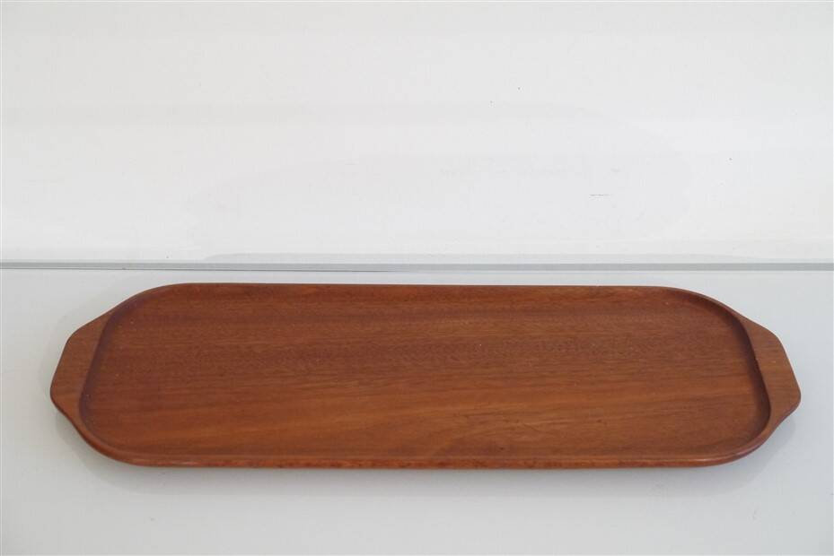 Vintage Scandinavian teak tray 1960