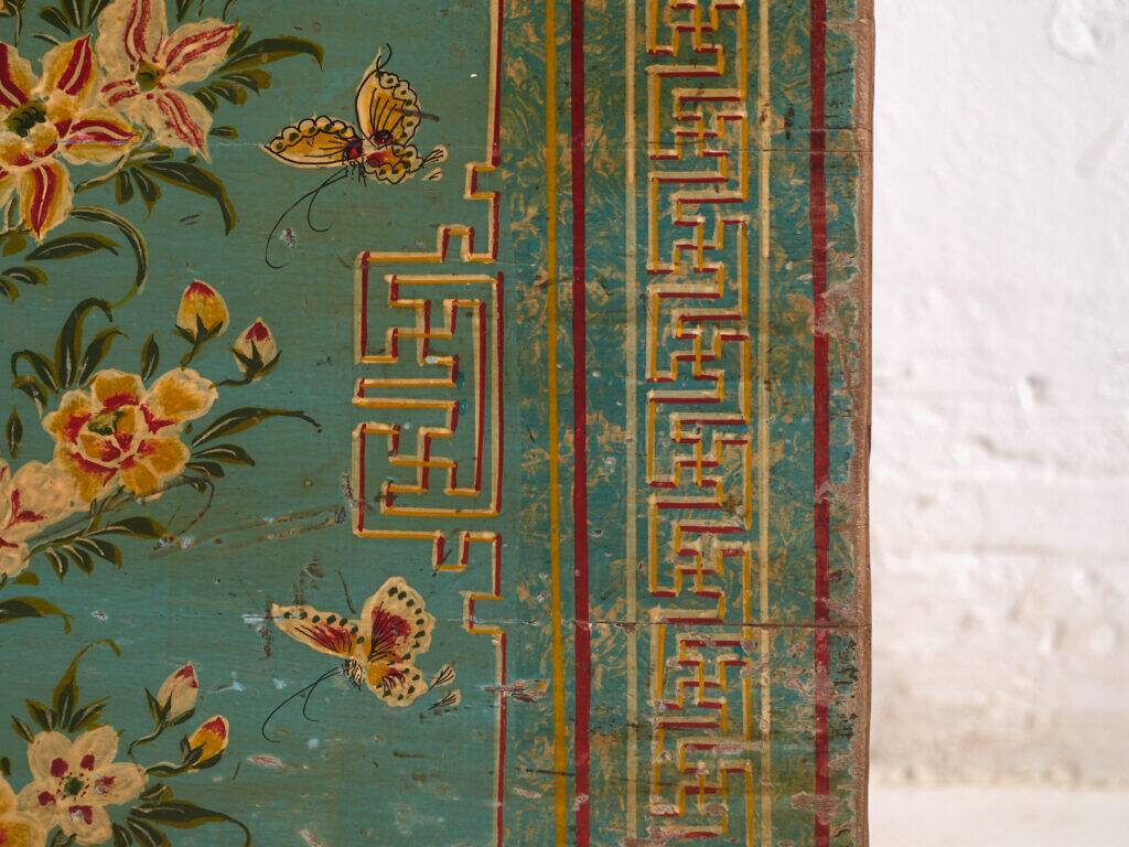 Antique Chinese pine wood chest – China, circa 1930