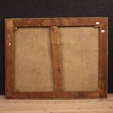 Antique Italian painting from the 18th century, Architectural Capriccio