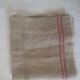 Set of 3 new tea towels in old linen