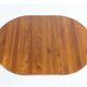 Danish round dining table in teak 1960s