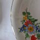 Coupelles vintage Digoin Sarreguemines. Décalcomanies de fleurs