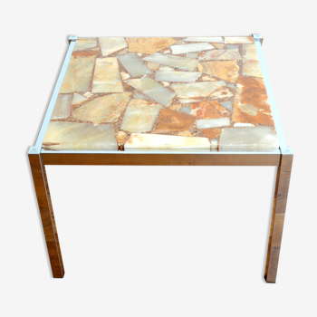 Marble coffee table top 1970s