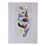 Gino Severini - Harlequin - Lithograph - 47/100. 1962