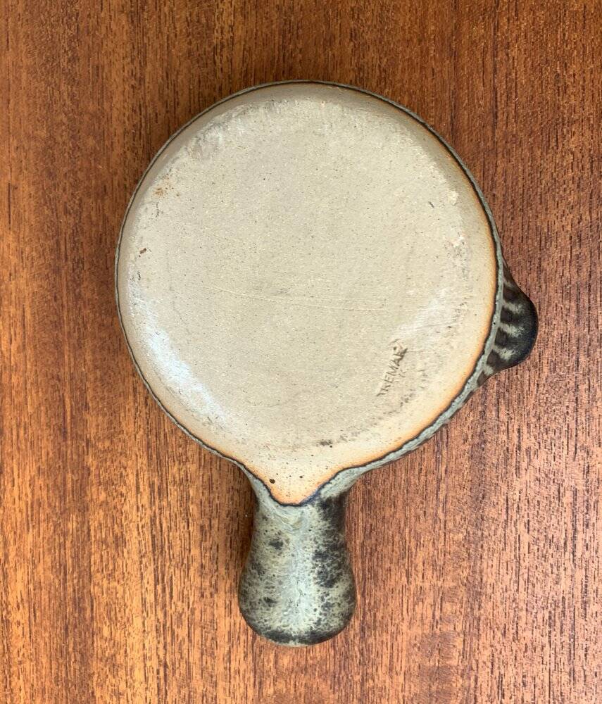 Vintage British Brutalist Ceramic Bowl by Tremar UK