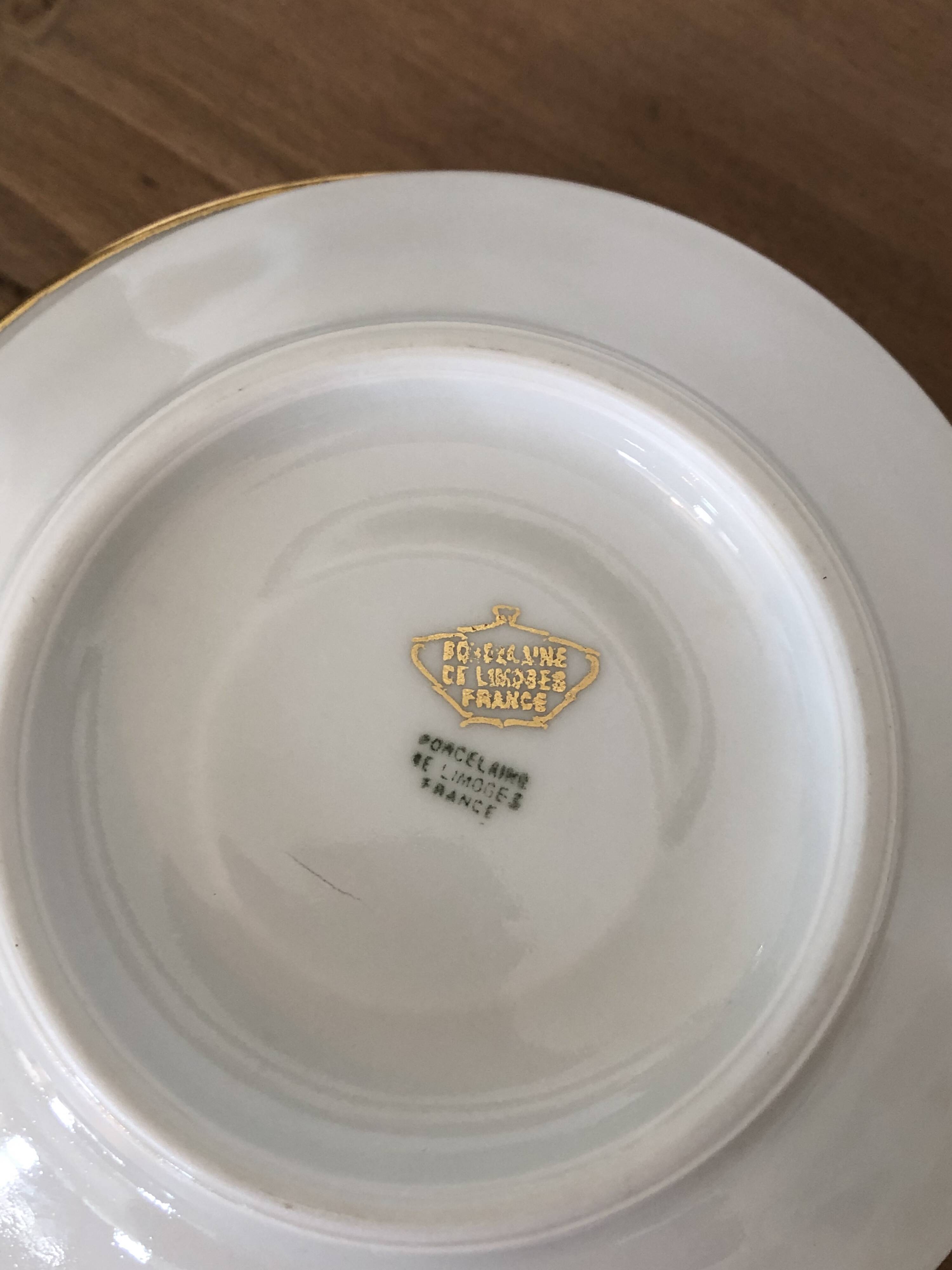 Limoges porcelain tea or coffee service