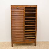 Armoire à stores moderniste, années 1930, Tchécoslovaquie