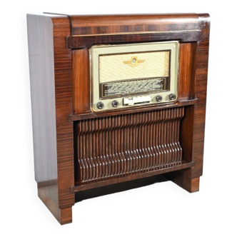 TSF Furniture & Record Eater, Amplix, in Rosewood – 1950