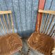 Set de 4 chaises bistrot vintage Baumann tacoma 1960s