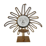 Vintage sun candlestick
