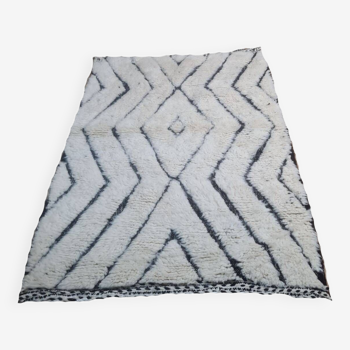 Handmade wool Berber rug 150 X 100 CM