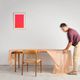 Table ronde extensible en chêne par Hans J. Wegner, Danemark, années 70
